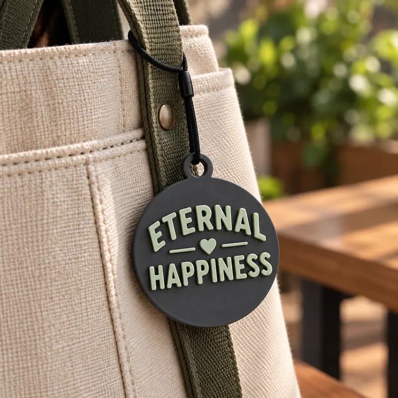 Eternal Happiness Keychain